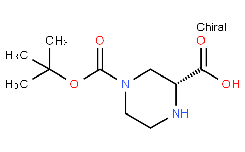 81705 - (2R)-4-[(2-methylpropan-2-yl)oxycarbonyl]piperazine-2-carboxylic acid | CAS 192330-11-3